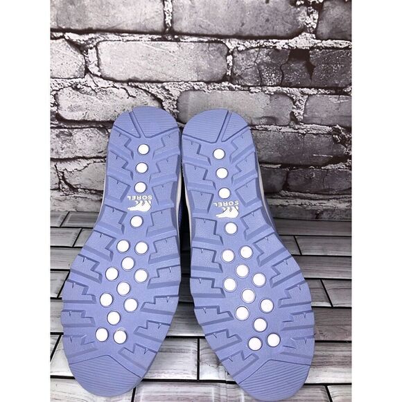 DISNEY X SOREL YOUTH WHITNEY FROZEN ELSA BOOTS FROSTED PURPLE SILVER Sz 5M US/37 - Picture 12 of 16